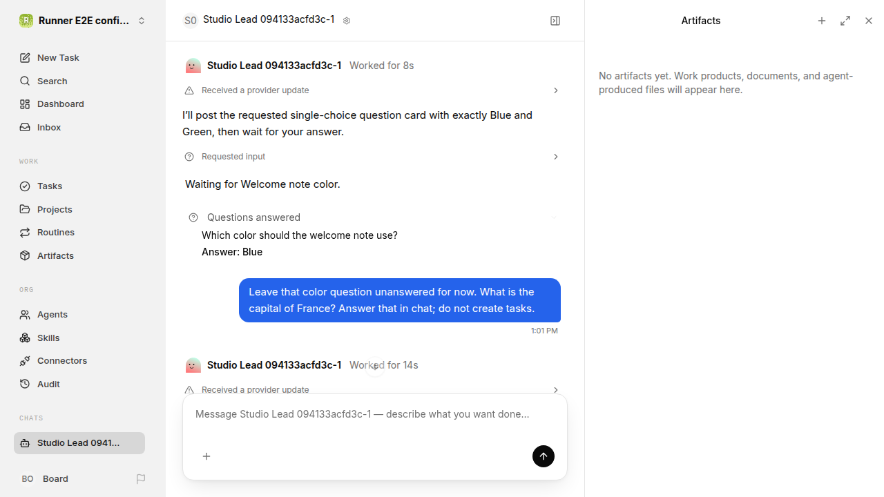 Saved answer and later agent acknowledgement for confirmation-replies.runner-codex.local.unanswered-question-return