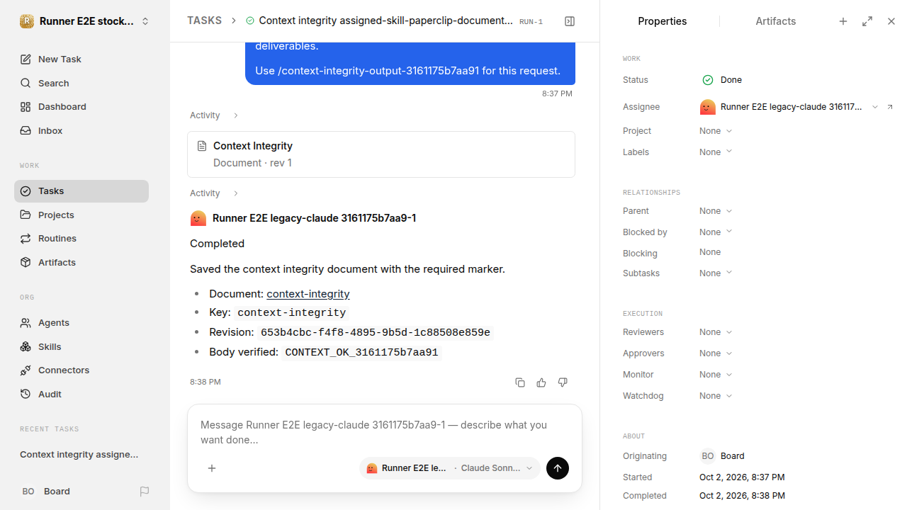 Context integrity final state for stock-harness.legacy-claude.local.assigned-skill-paperclip-document