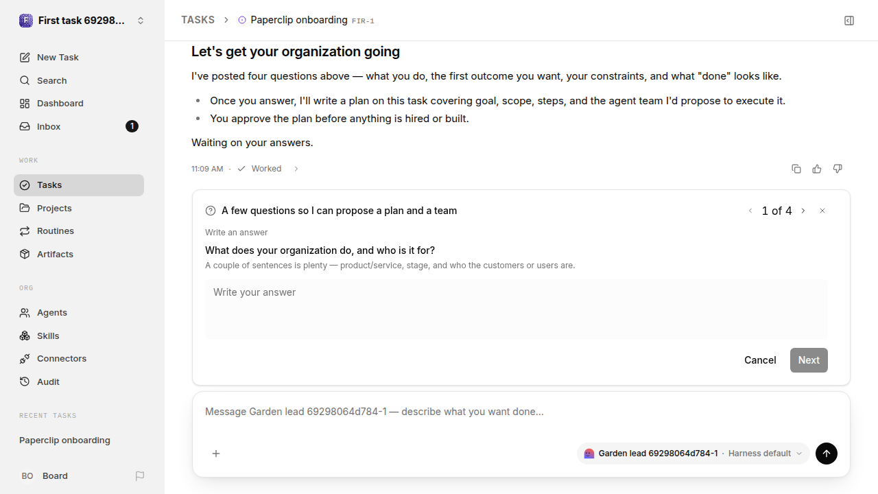 First onboarding response for first-task.legacy-claude.local.clarify-propose-accept
