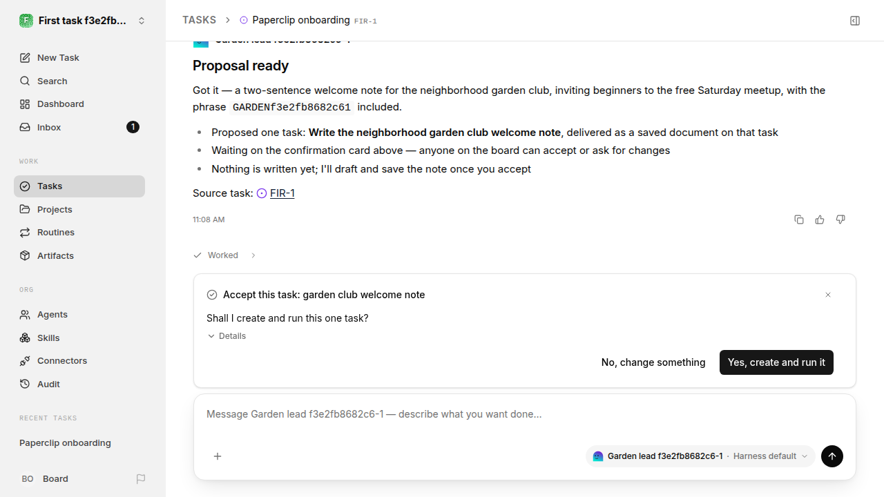 First onboarding response for first-task.legacy-claude.local.plain-message-first-response