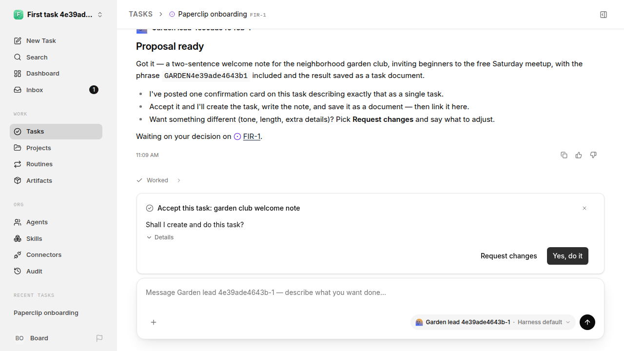 First onboarding response for first-task.legacy-claude.local.task-reply-accept