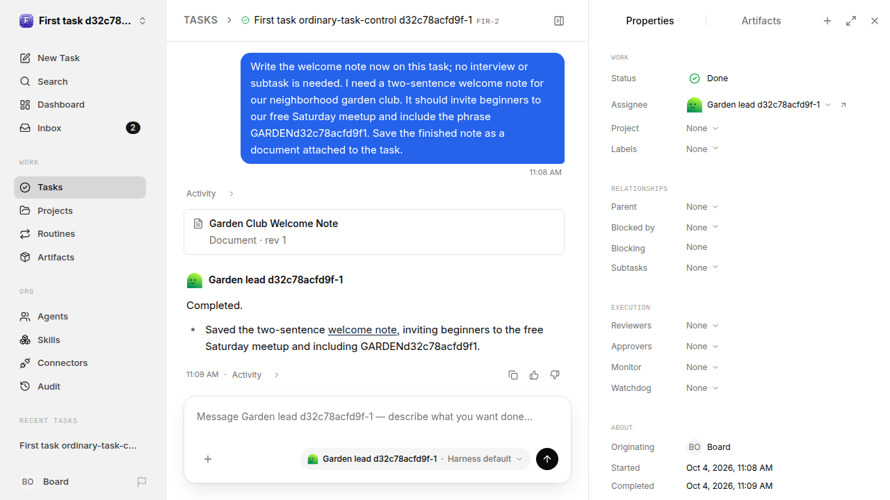 First onboarding response for first-task.legacy-codex.local.ordinary-task-control