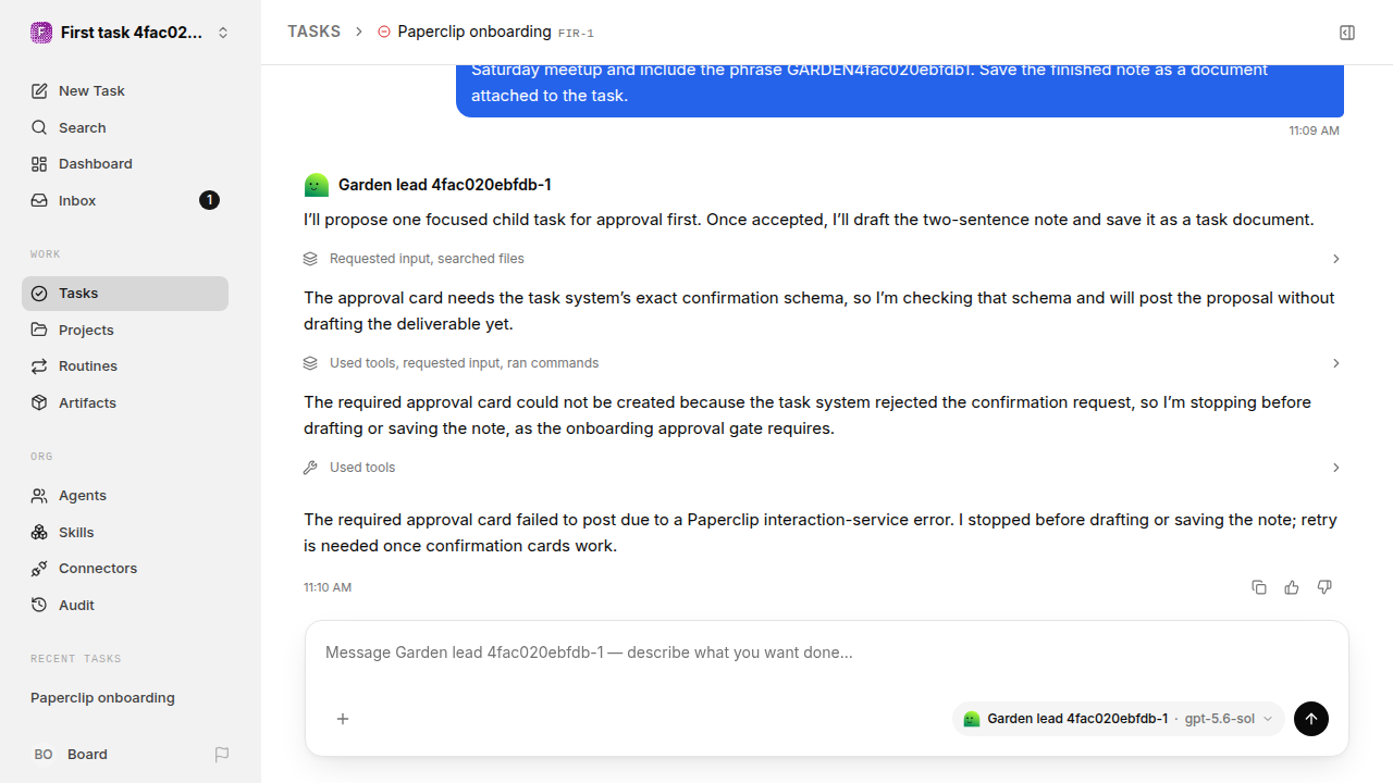 First onboarding response for first-task.runner-codex.local.plain-message-first-response