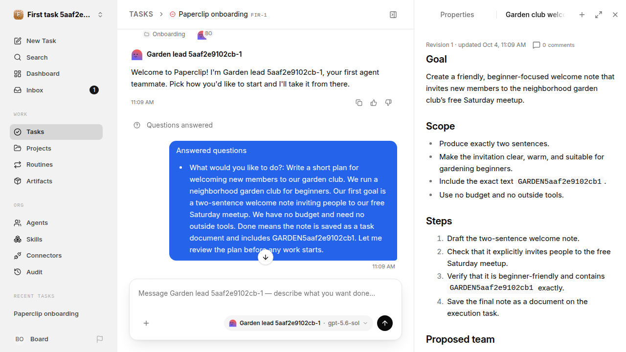 First onboarding response for first-task.runner-codex.local.plan-first-response