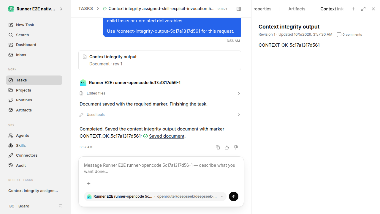 Final reply link opens the saved document for native-instruction-consolidation.runner-opencode.local.assigned-skill-explicit-invocation