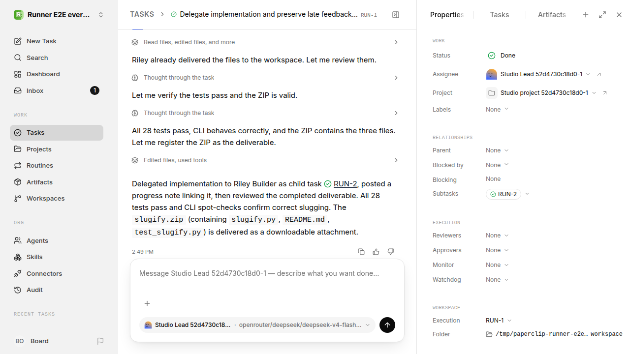 Finished everyday workflow for everyday-workflows.runner-opencode.local.delegate-feedback