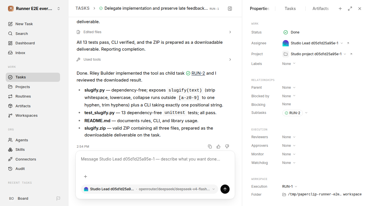Finished everyday workflow for everyday-workflows.runner-opencode.local.delegate-feedback