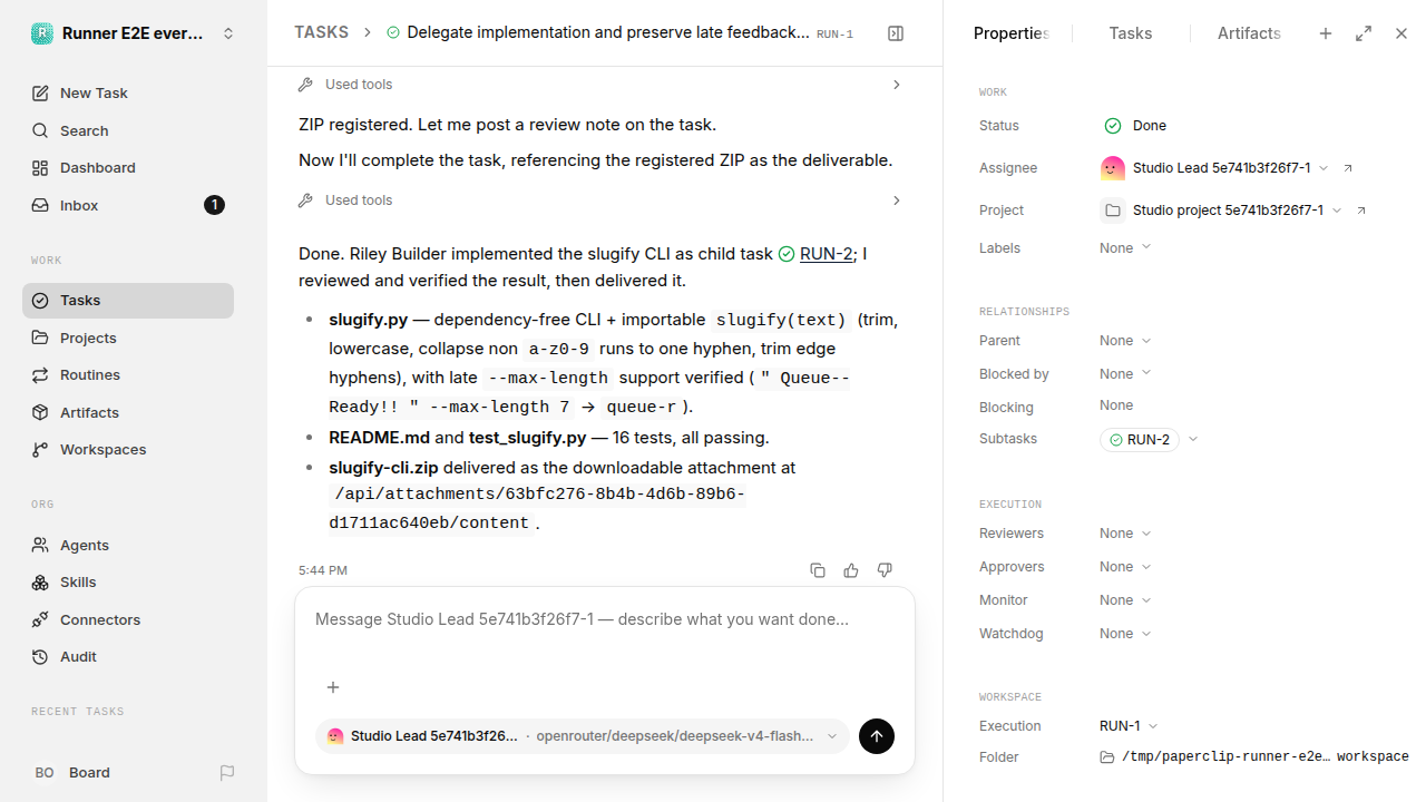 Finished everyday workflow for everyday-workflows.runner-opencode.local.delegate-feedback
