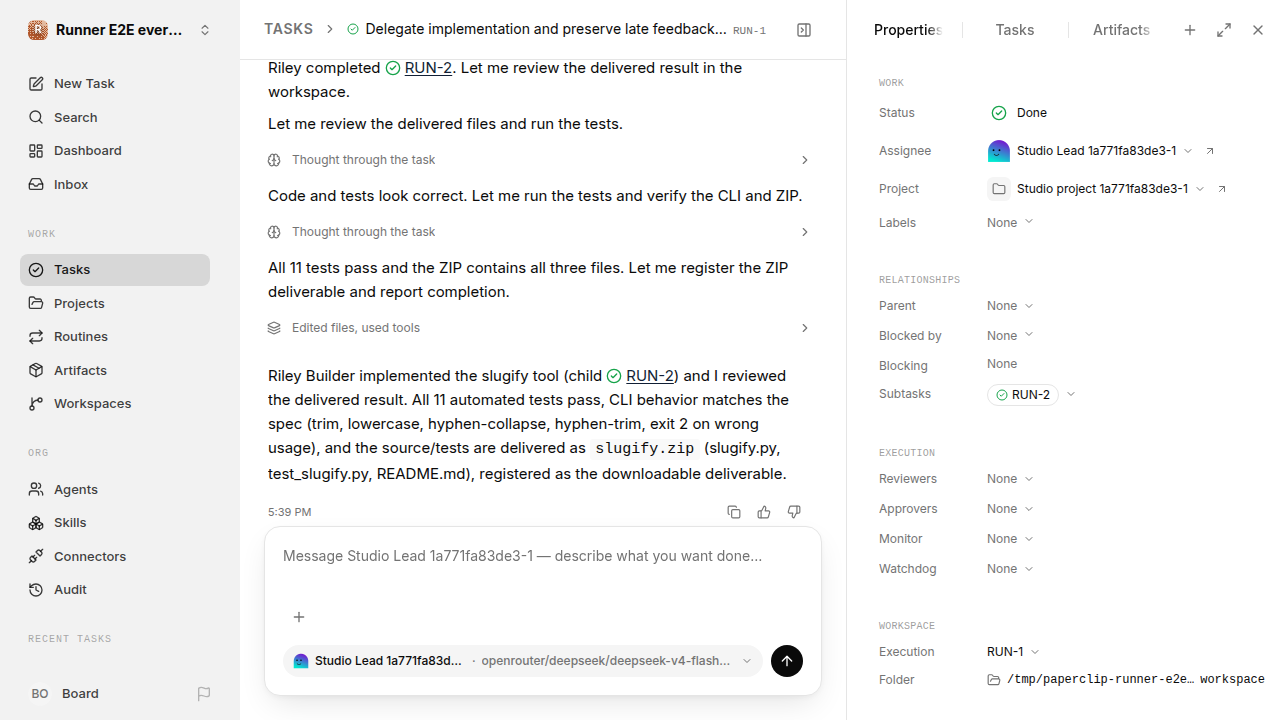 Finished everyday workflow for everyday-workflows.runner-opencode.local.delegate-feedback