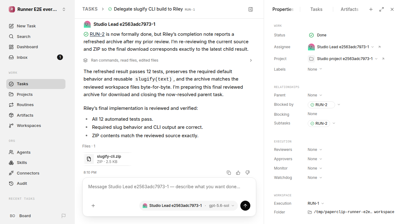 Finished everyday workflow for everyday-workflows.runner-codex.local.delegate-feedback