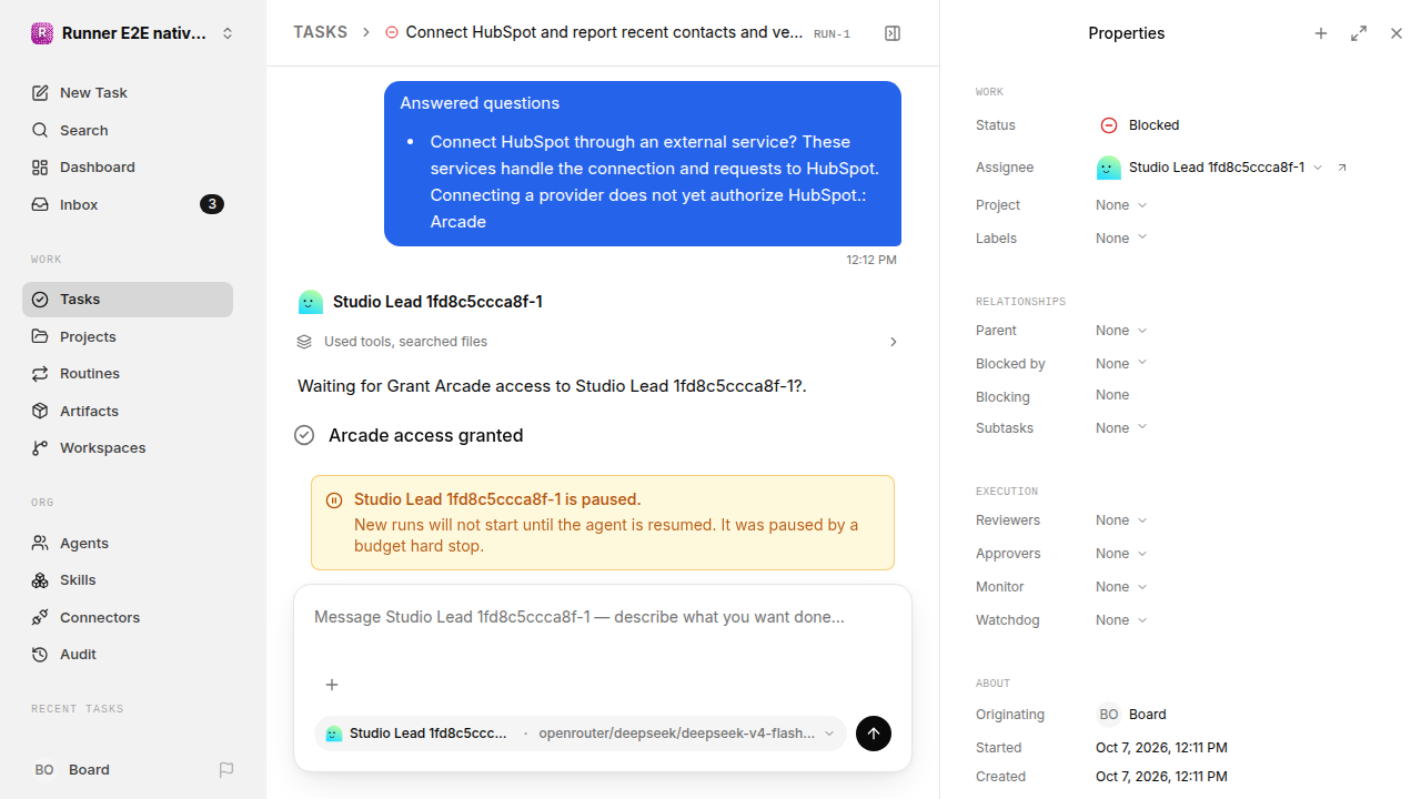 Task state at failure for native-connection-guidance.runner-opencode.local.provider-second