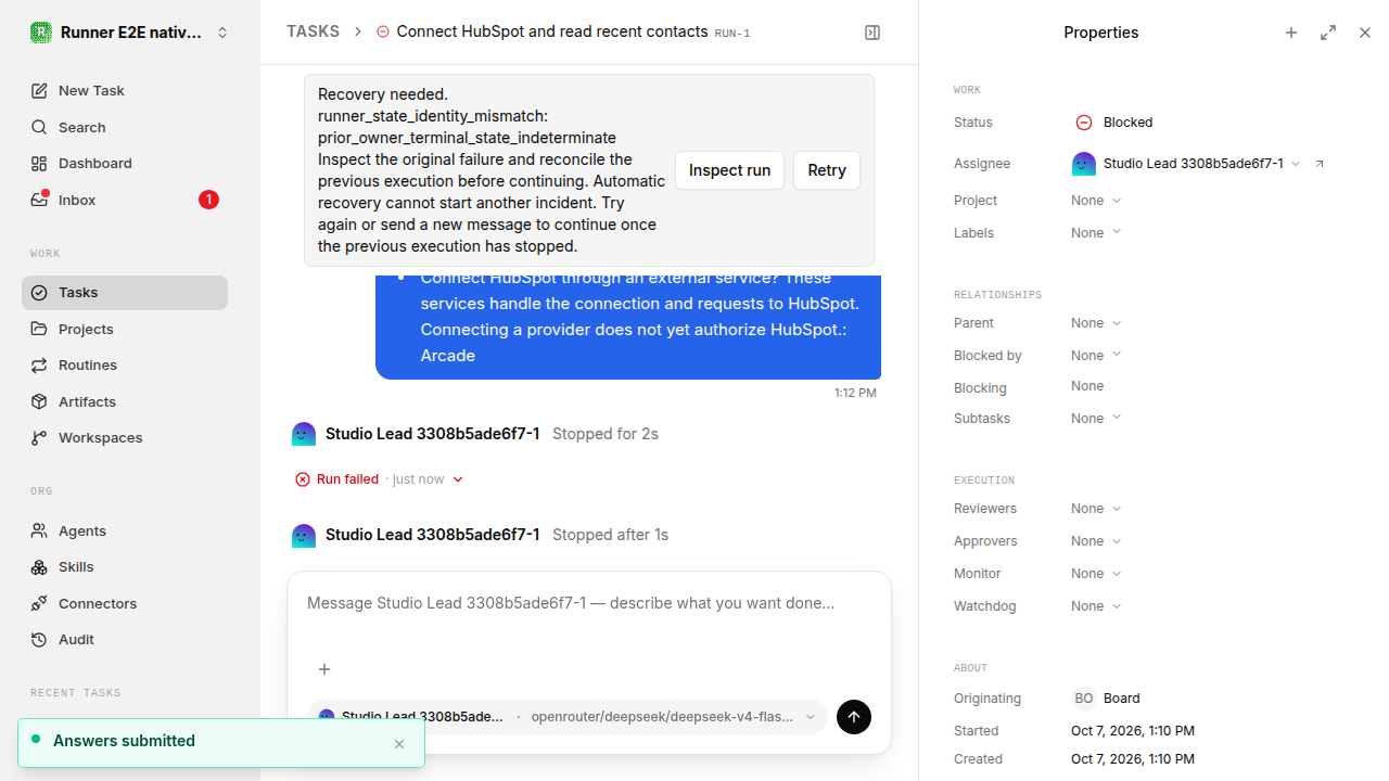 Task state at failure for native-connection-guidance.runner-opencode.local.provider-second