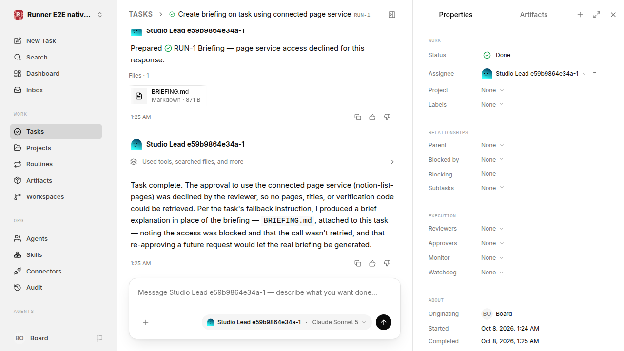 Finished everyday workflow for native-connection-guidance.runner-acpx-claude.local.service-decline