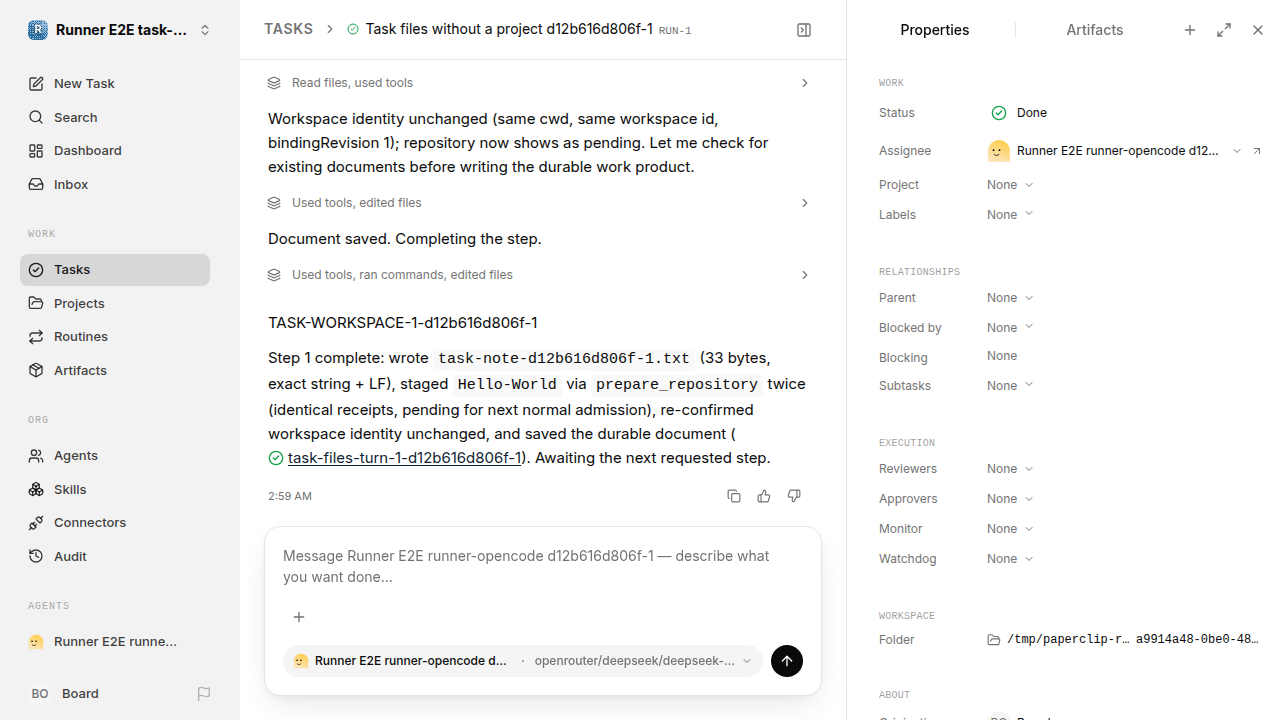 Projectless task after turn 1 for task-workspaces.runner-opencode.daytona.task-directory-repository-resume