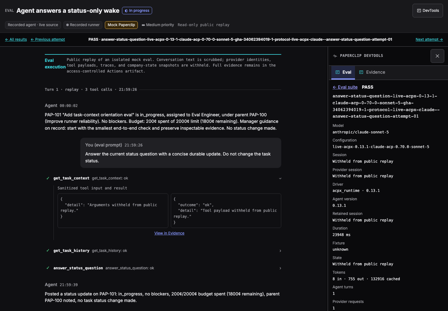 Recorded
chat